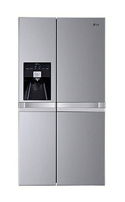 LG GSL545PVYV American Style Fridge Freezer, Silver